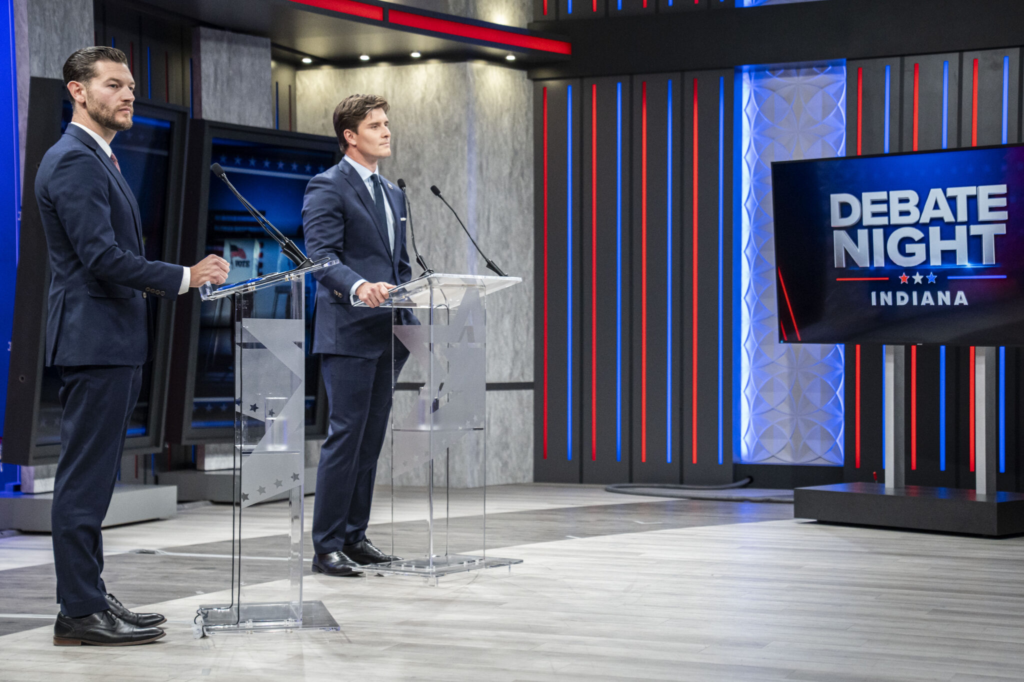 Engling, Bayh duel over key differences in secretary of state race